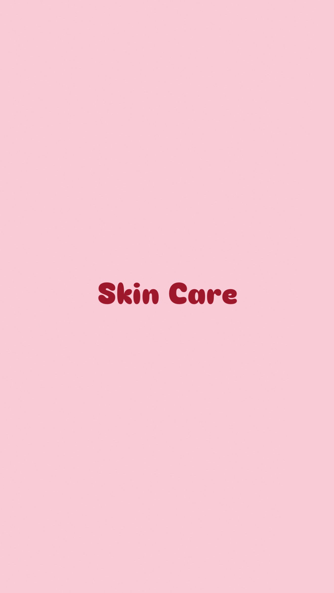 skin care