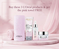 L'oreal Paris Glycolic Bright Glow Solution Bundle 20% Off + Free Towel