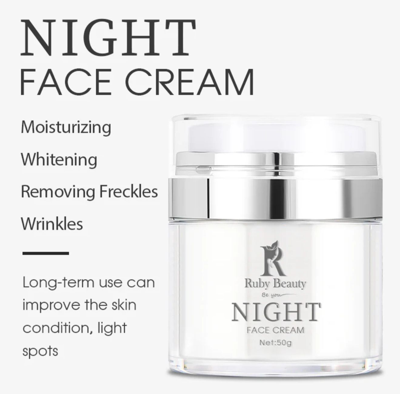 RubyBeauty Night Face Cream