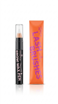 Essence brow wax pen+lash brush
