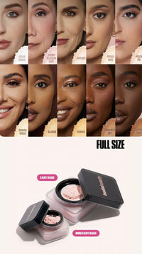 Hudabeauty travel size mini loose powder
