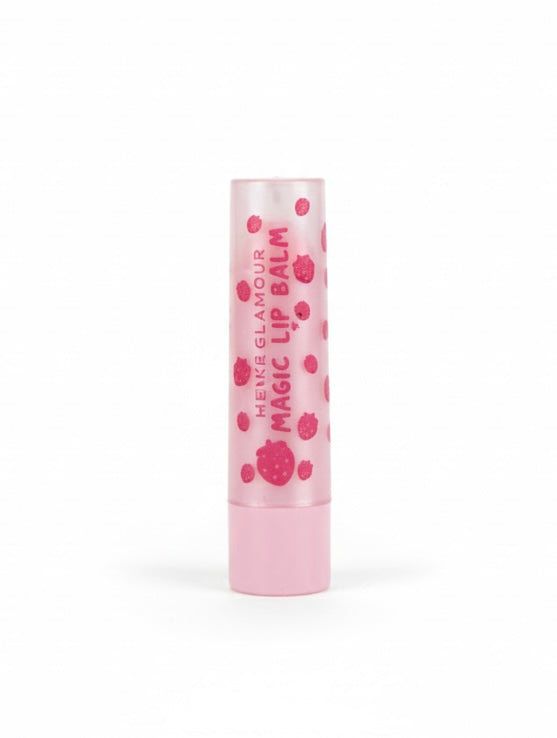Strawberry magic lip balm