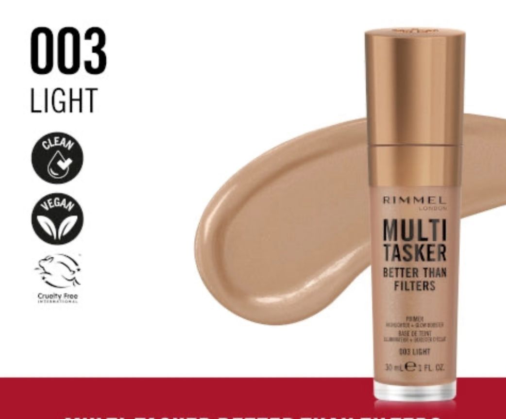 Rimmel muti tasker better than filter foundation