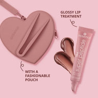 Essence super peptide glossy lip treatment with a fashionable pouch