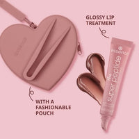 Essence super peptide glossy lip treatment with a fashionable pouch