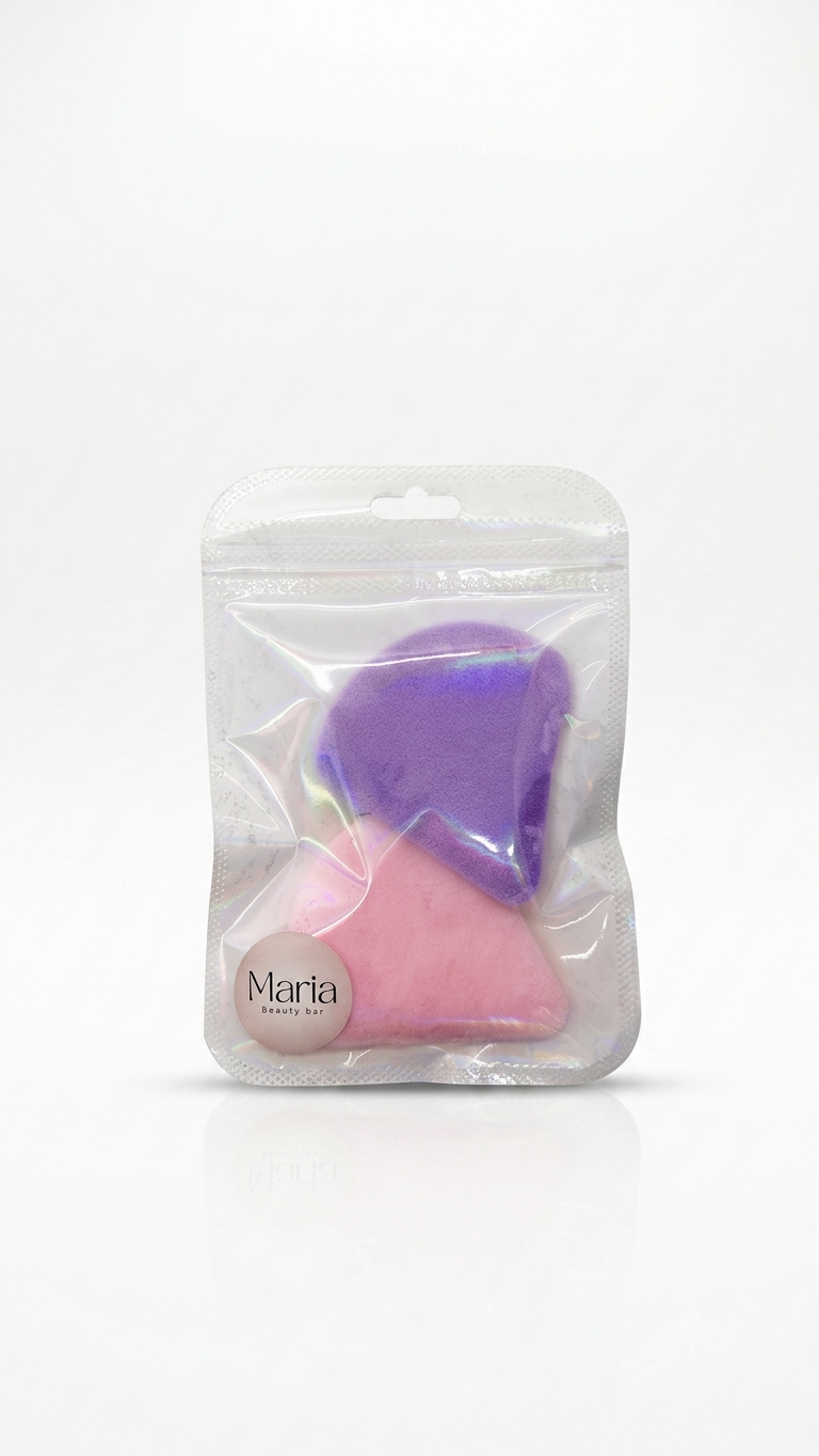 2 Flawless Powder Puffs (Random Color)