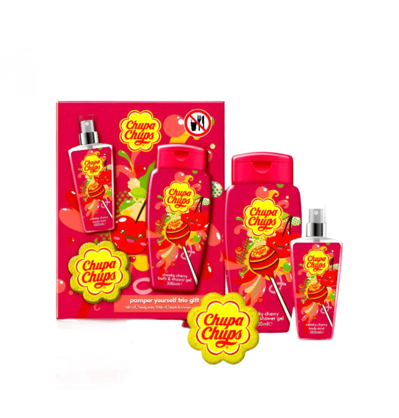Chupa Chups pamper yourself trio gift set