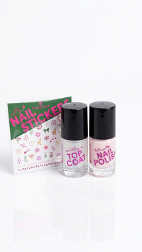Essence nail polish+too coat (FREE nail stickers)