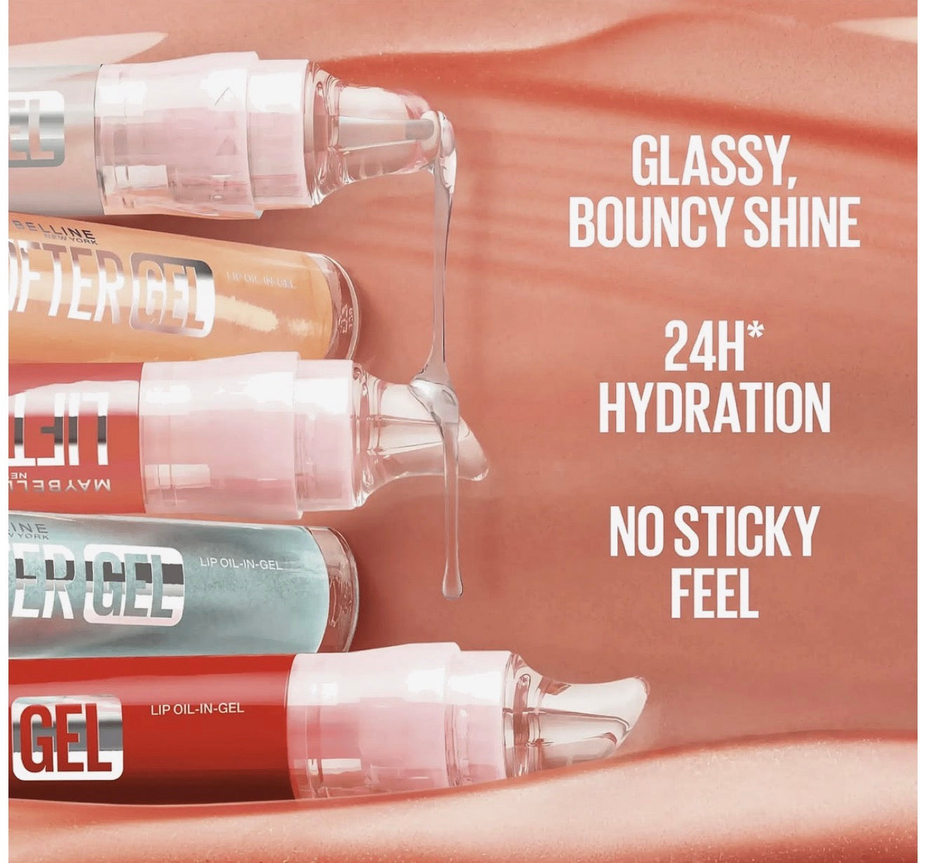 Maybelline Lifter Oil-in-Gel lipgloss with hyaluronic acid