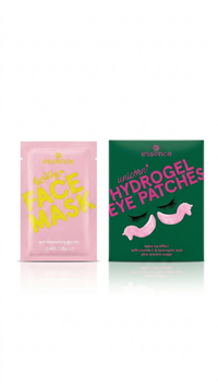 Essence face mask + eye patches