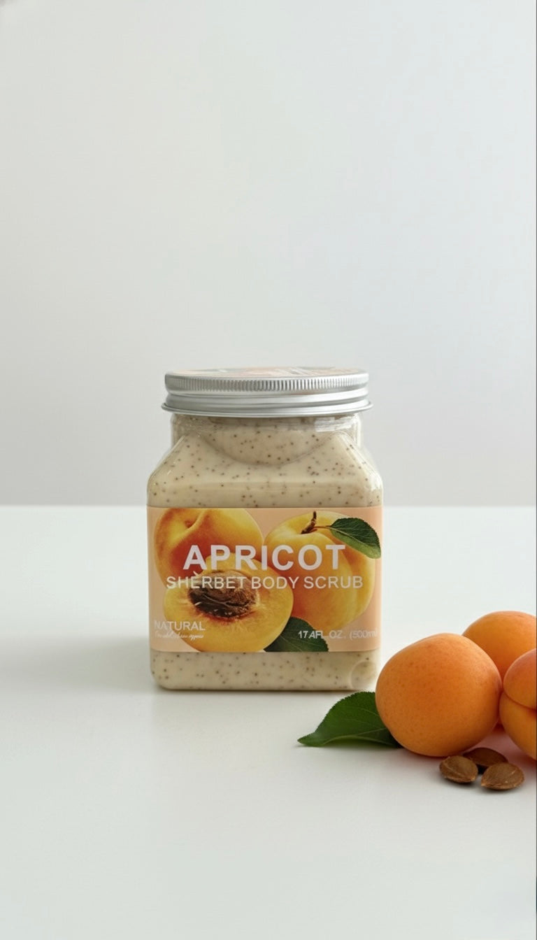 Apricot Sherbet Body Scrub (500 ml)