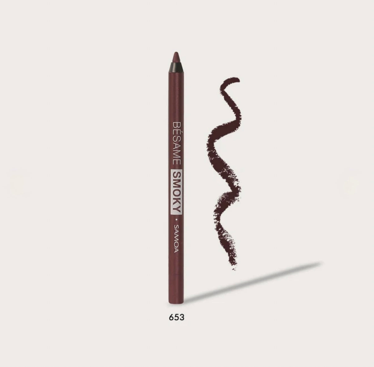 Samoa smoky waterproof burgundy eyeliner