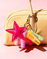 Essence juicy bomb mini lipglosses + keychain