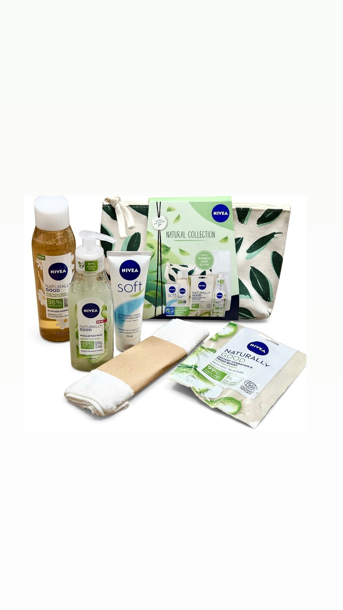 Nivea natural collection gift set