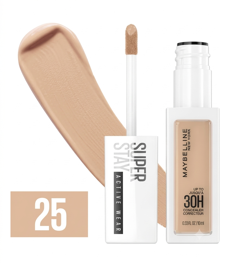 Maybelline superstay active wear concealer (shade 25)
