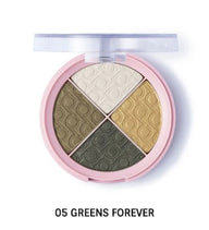 Flormar Pretty Quartet Eyeshadow (Greens Forever)