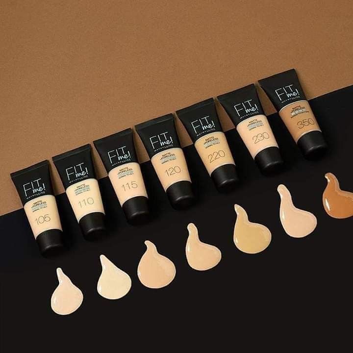 Maybelline fit me foundation