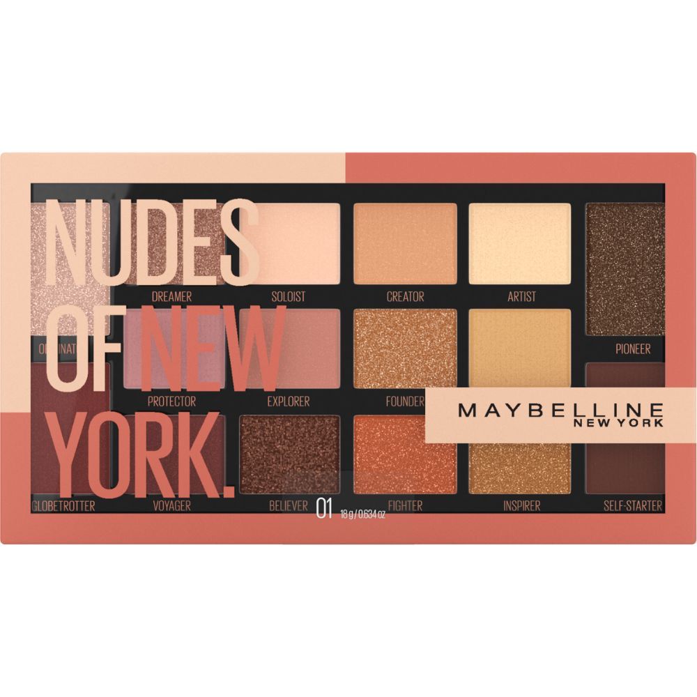 Maybelline Nudes of new york eyeshadow palette