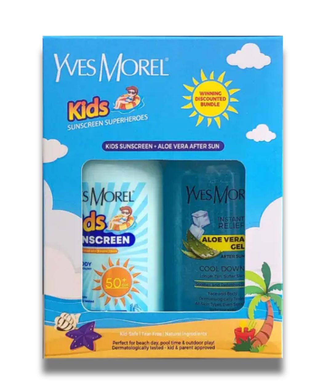 Kids sunscreen SPF50 + After sun cooling gel