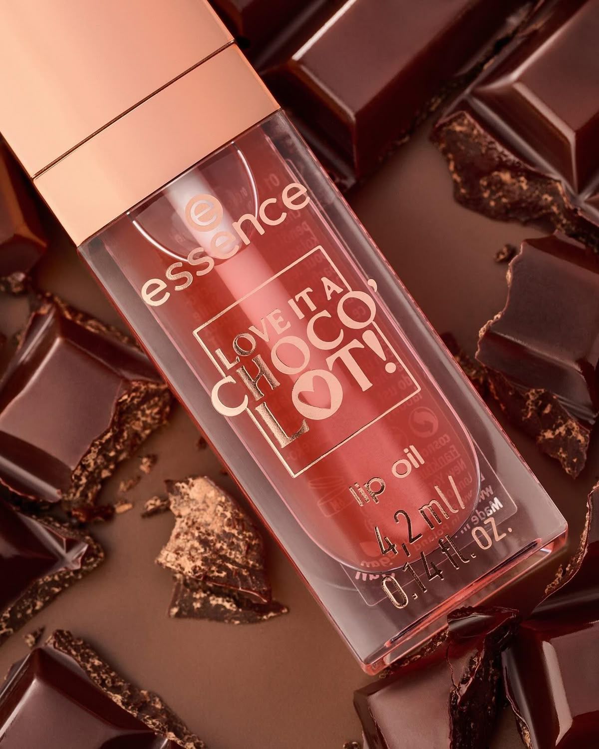 Essence love it a choco lot lip oil